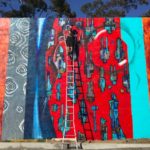 Soujourners by Gus Harper in progress