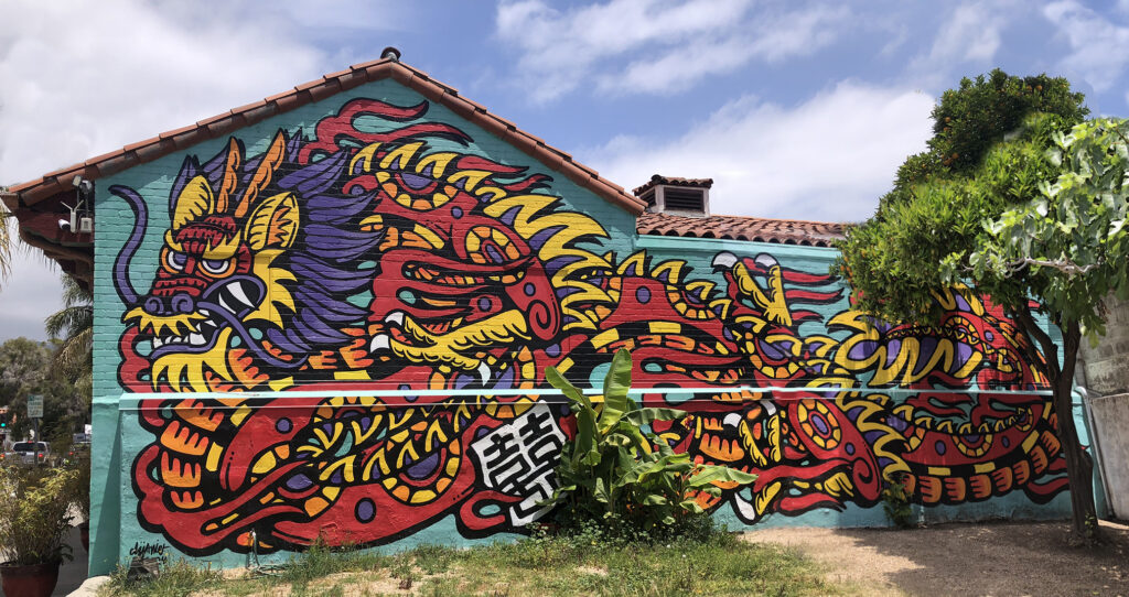 Mural–Year of the Dragon