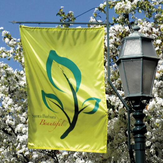 Santa Barbara Beautiful State Street Flag