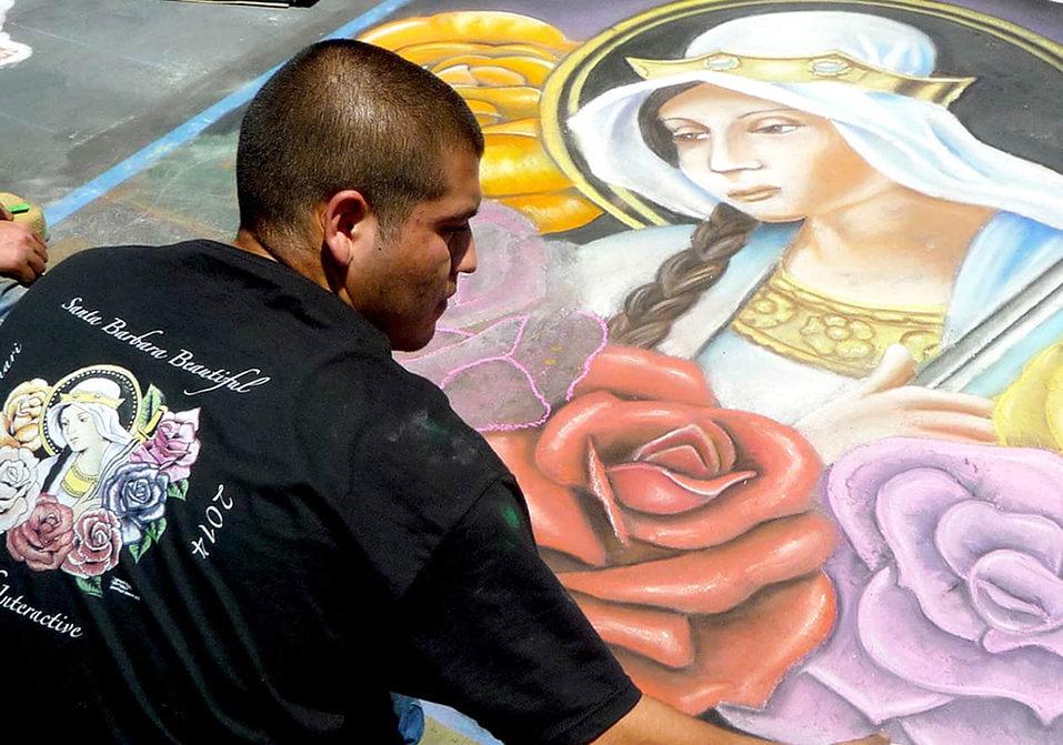 I Madonnari 2014 Santa Barbara Beautiful